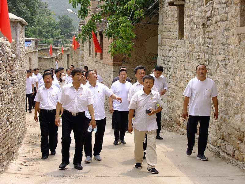 让党旗高高飘扬---华体会电竞集团党员参观大峰山红色教育基地活动